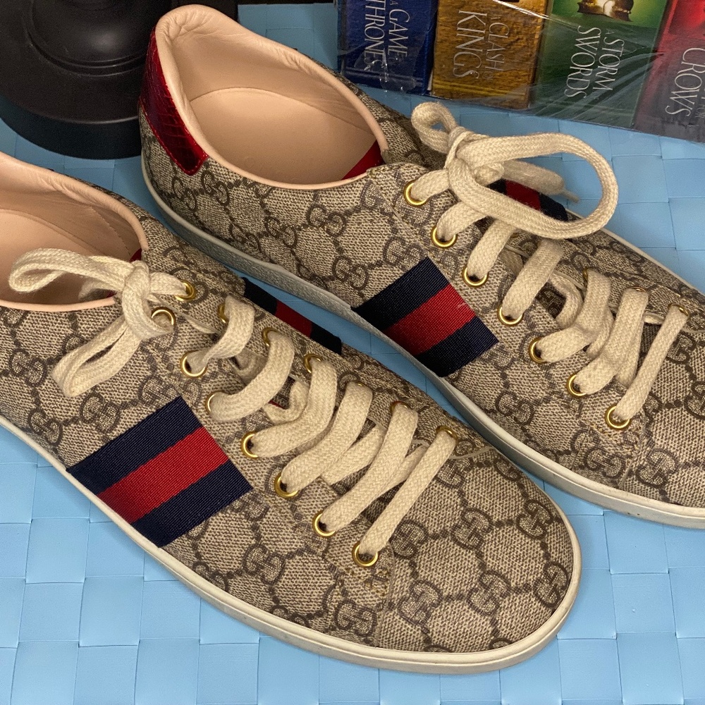 Gucci ACE GG supreme sneakers size 41